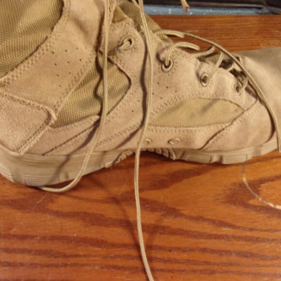 REEBOK SIZE 11.5M RB 8822 TAN DESERT MILITARY COMBAT BOOTS SI 708 - Picture 6 of 11